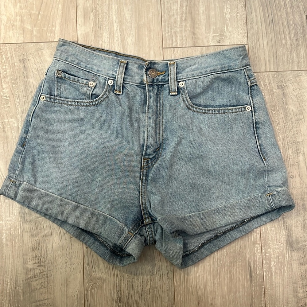Levi’s High-Waisted Shorts